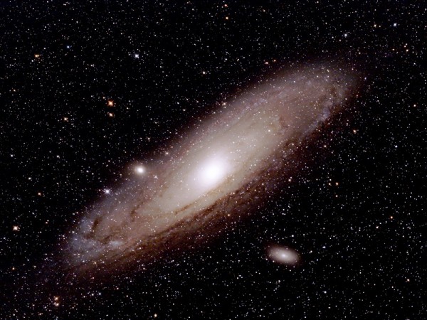 Galaxie d'Andromède - AstroQueyras - Flat field camera 180 / 760